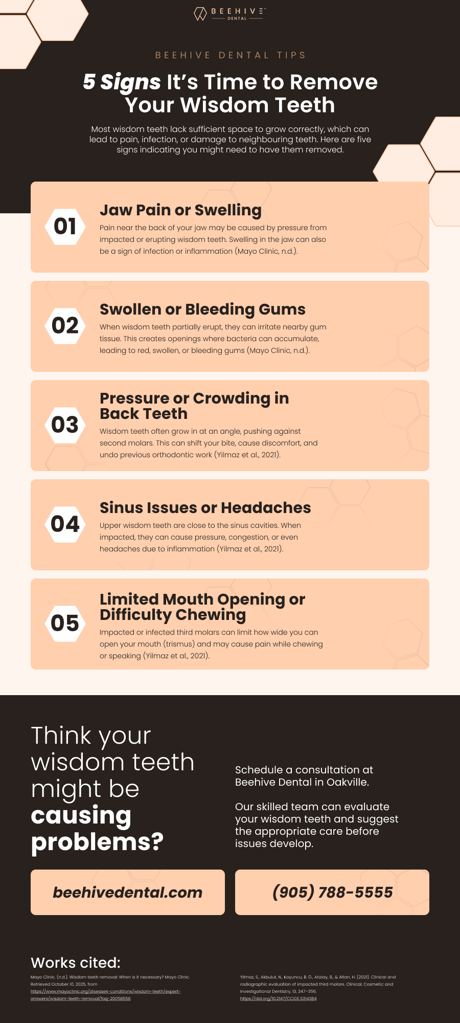 5 signs its time to remove your wisdom teeth